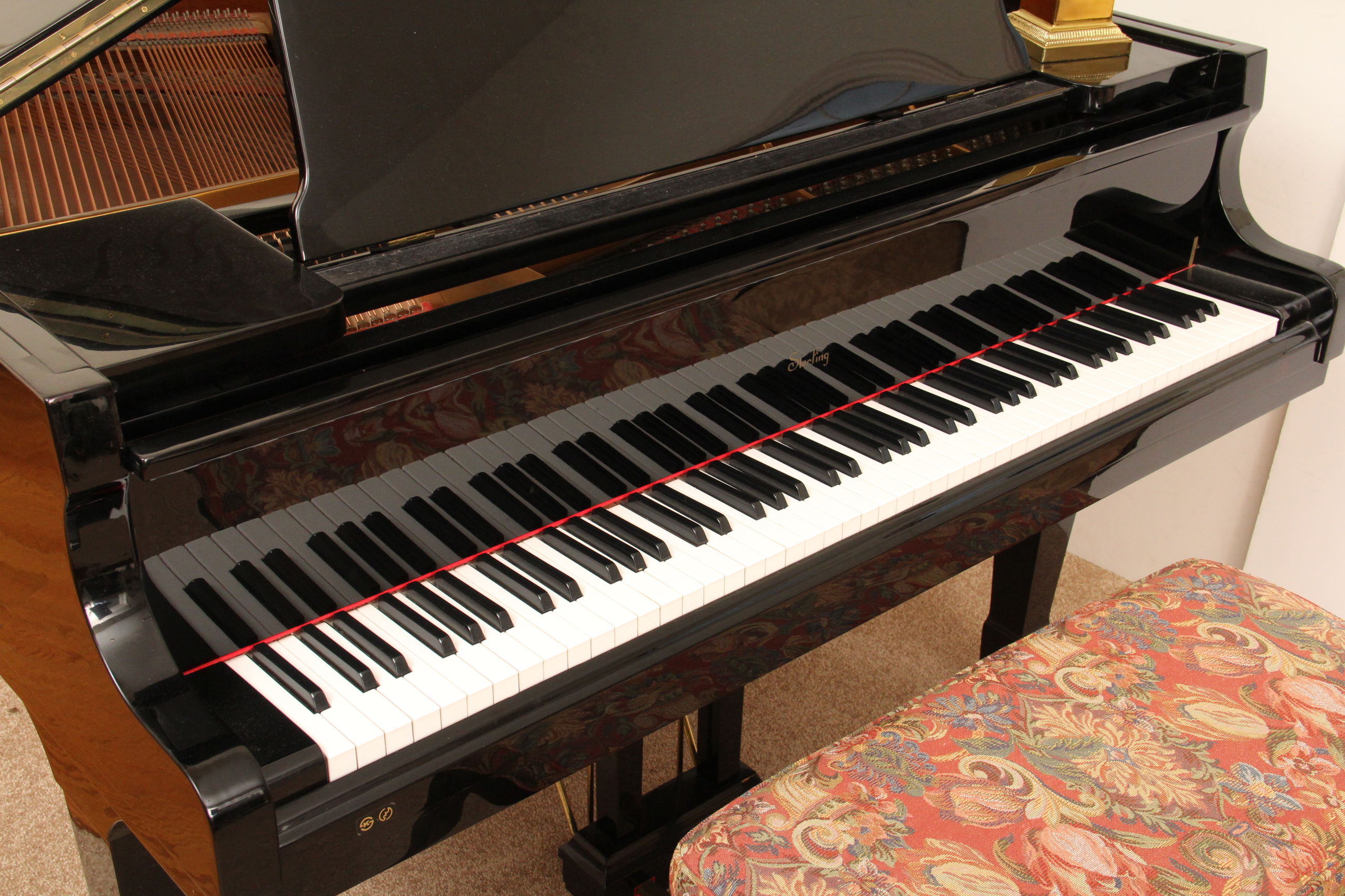 1970 Sterling Baby Grand Piano by Winter