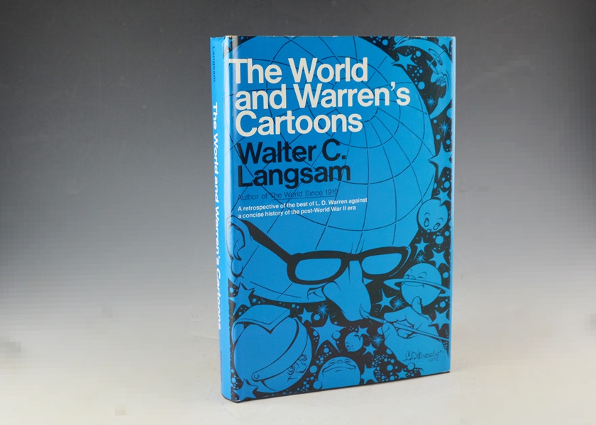 Author and Cartoonist Signed First Edition of "The World and Warren's Cartoons"