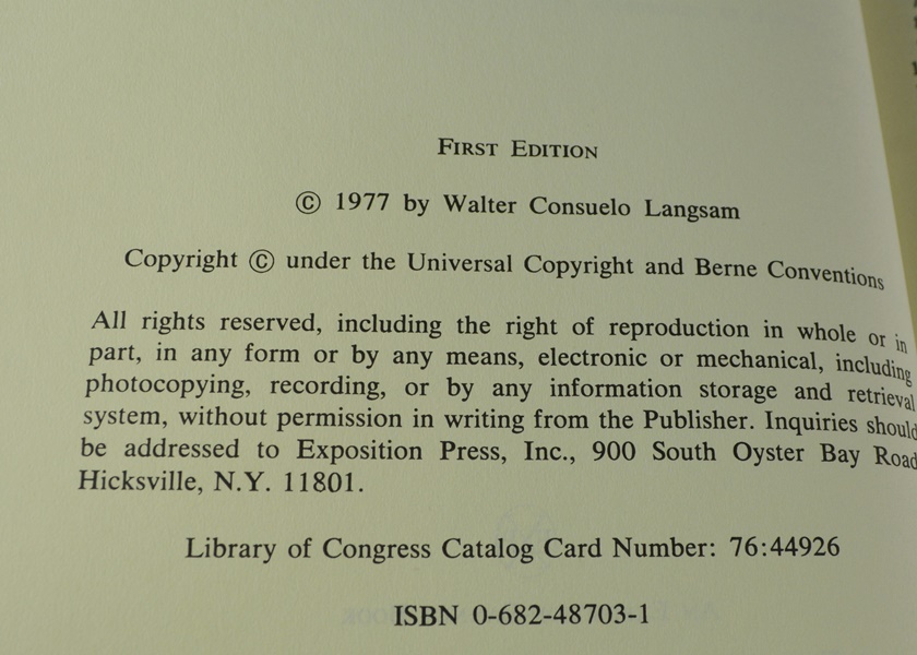 Author and Cartoonist Signed First Edition of "The World and Warren's Cartoons"