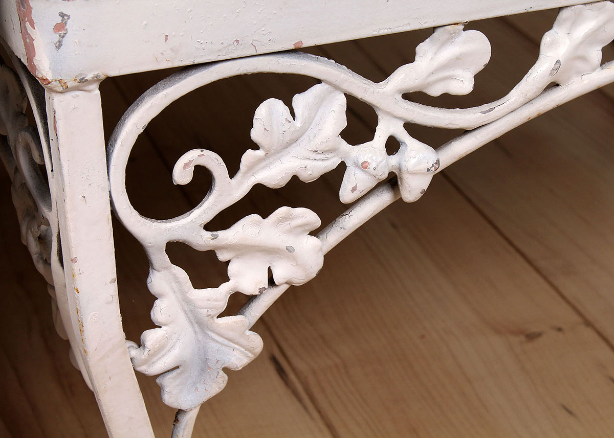 Woodard Wrought Iron Three-Piece Outdoor Sofa