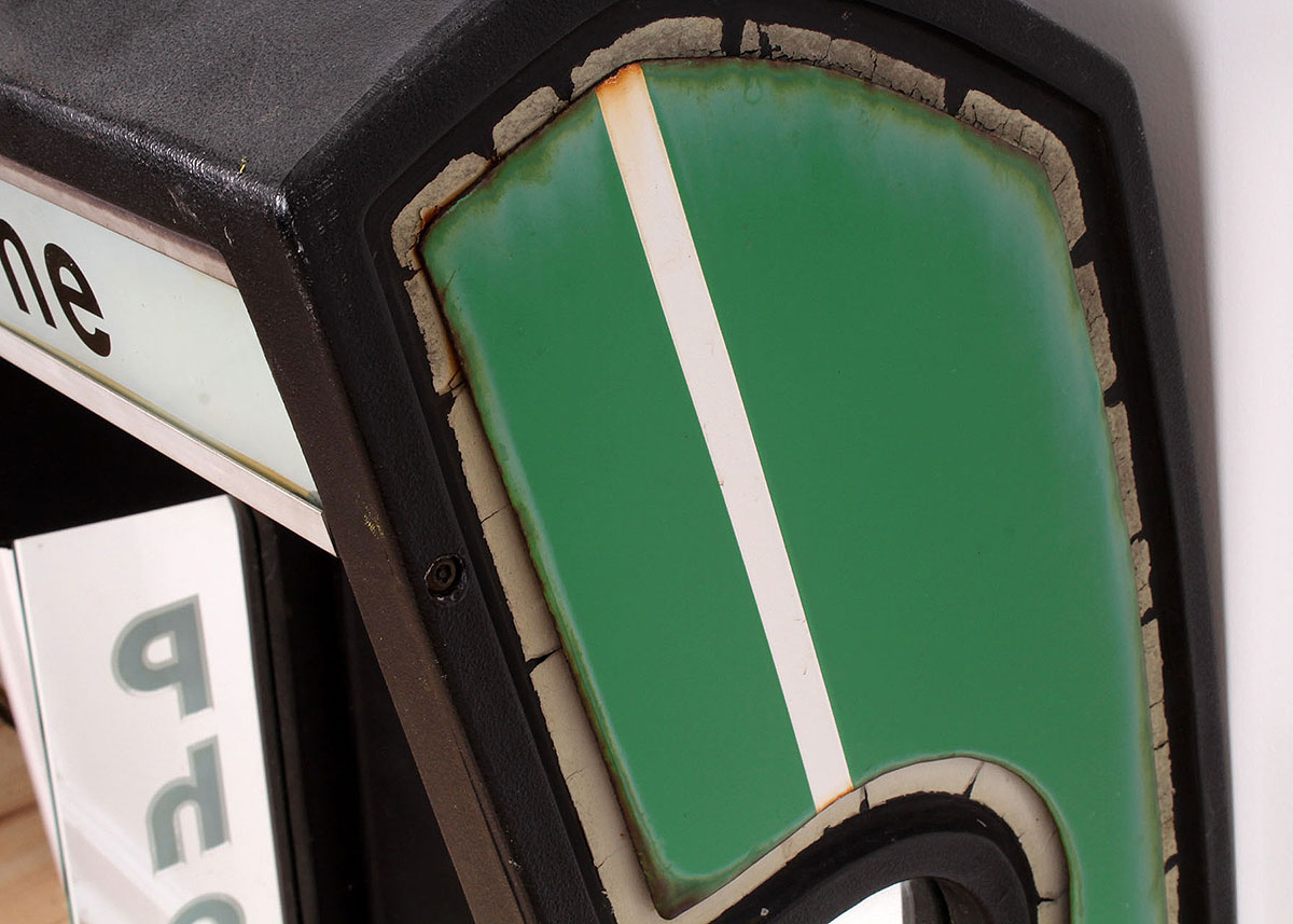 Vintage Lighted Wired Outdoor Telephone Booth