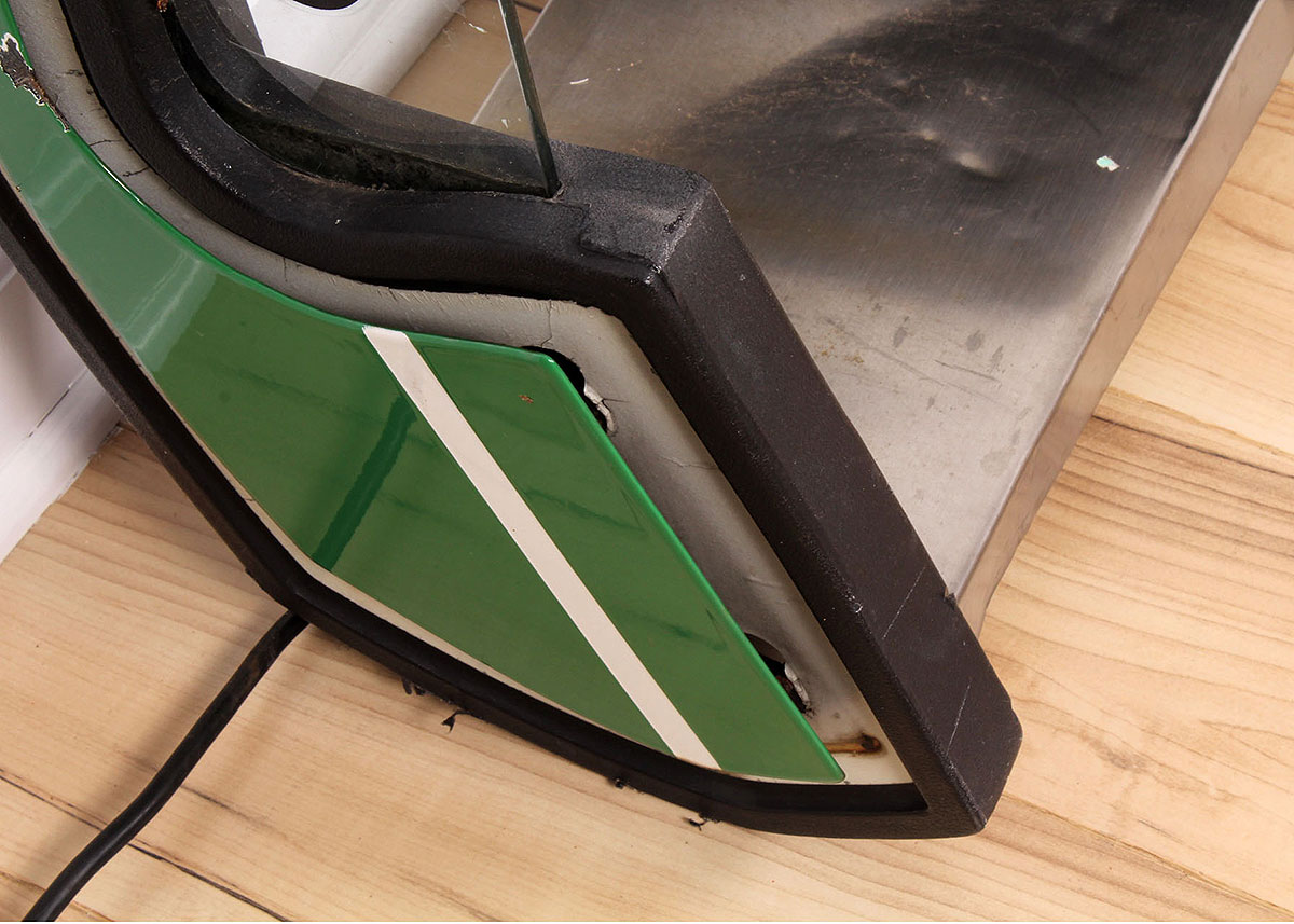 Vintage Lighted Wired Outdoor Telephone Booth