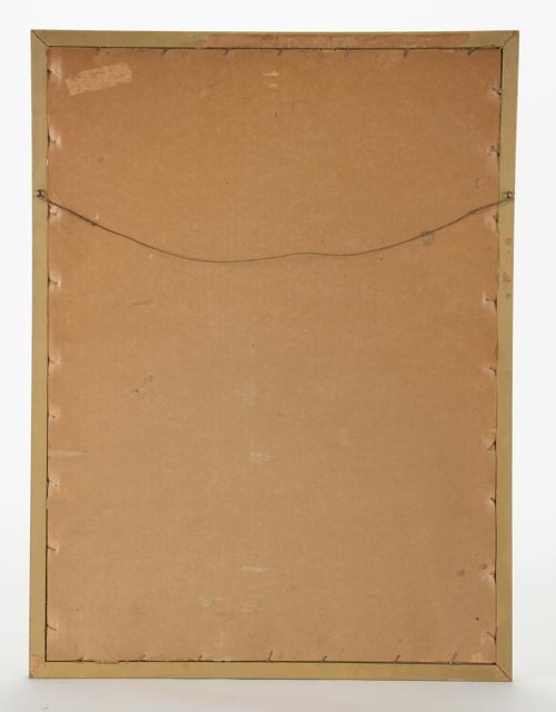 Albert Sway Vintage Still Life Tempera Painting on Paper