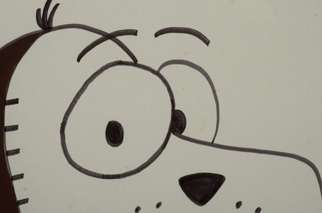 Dave Eversole Marker Cartoon