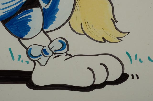 Dave Eversole Marker Cartoon