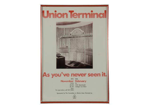 Vintage Union Terminal Poster