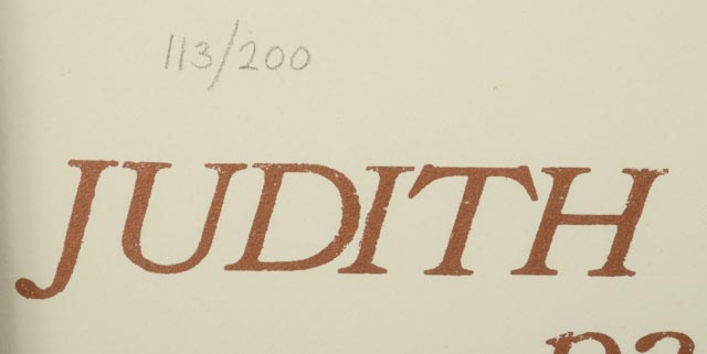 Pair of Judith Shahn Serigraph Gallery Posters