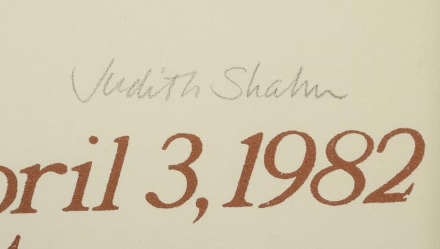 Pair of Judith Shahn Serigraph Gallery Posters