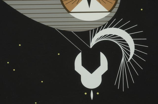 Charley Harper Signed Limited Edition Serigraph "Pfwhoooooooooo!"