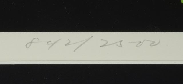 Charley Harper Signed Limited Edition Serigraph "Frog Eat Frog"