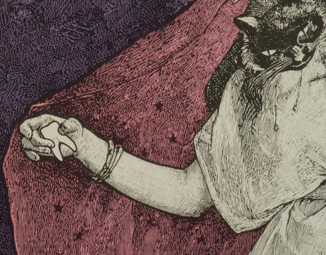 Vintage Print "Floss Freaks Foil Tooth Fairies"