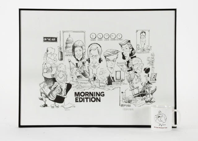 Jim Borgman Signed Limited Edition Print and Collectible Mug