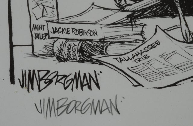 Jim Borgman Signed Limited Edition Print and Collectible Mug