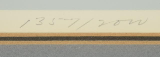 Charley Harper Signed Limited Edition Serigraph "Whitecoat"