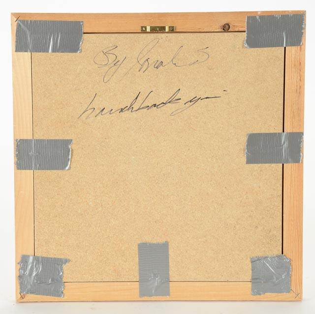 Original Navajo Sandpainting "Hunchback Yei"