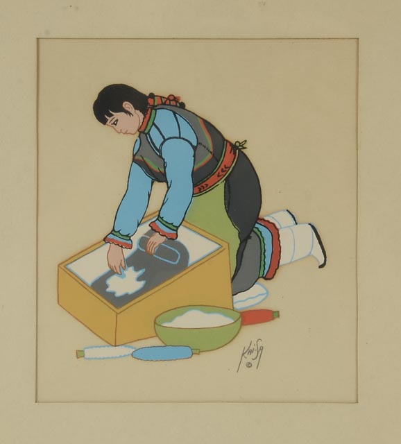 Kai-Sa Zuni Serigraph