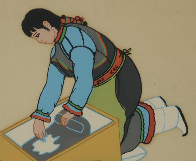 Kai-Sa Zuni Serigraph