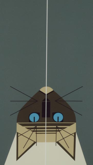 Charley Harper Limited Edition Giclee "Along Came a Spider"