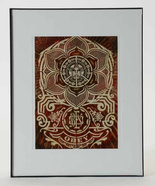 Pair of Shepard Fairey Offset Lithographs