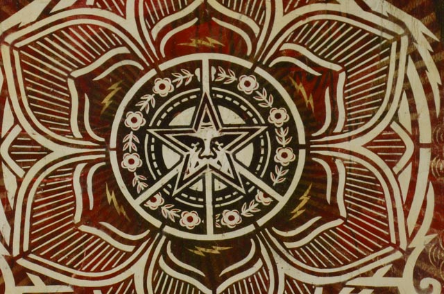 Pair of Shepard Fairey Offset Lithographs