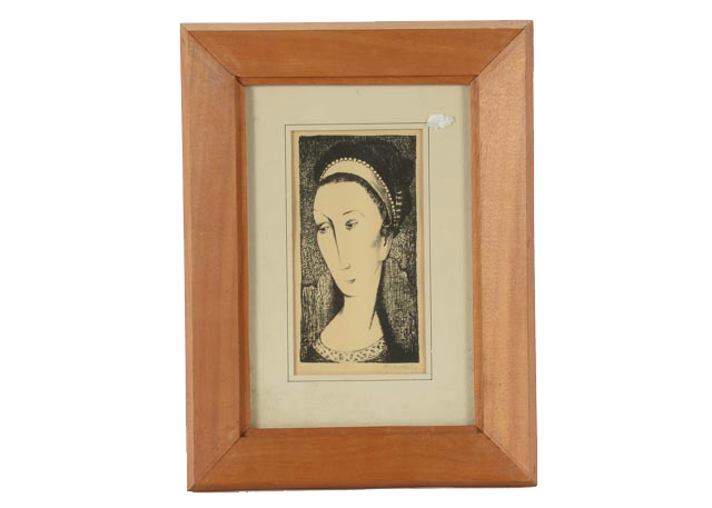 Robert Morris Gatrell Original Stone Lithograph