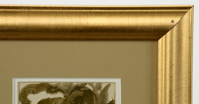 Paul Chidlaw Original Monochromatic Watercolor