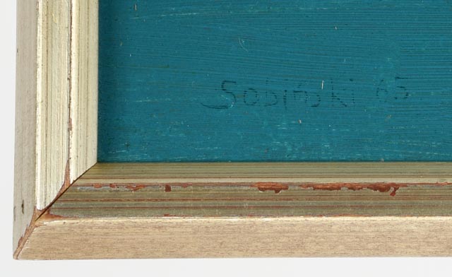 Oil Painting After Georges Mathieu