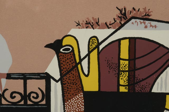 Guy Maccoy Original Serigraph "Leaf Patterns"