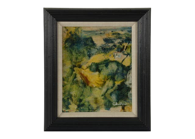 Paul Chidlaw Original Oil on Board Abstract Painting