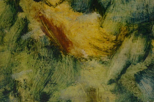 Paul Chidlaw Original Oil on Board Abstract Painting