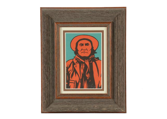 Ernesto Yerena Signed Serigraph "Geronimo"