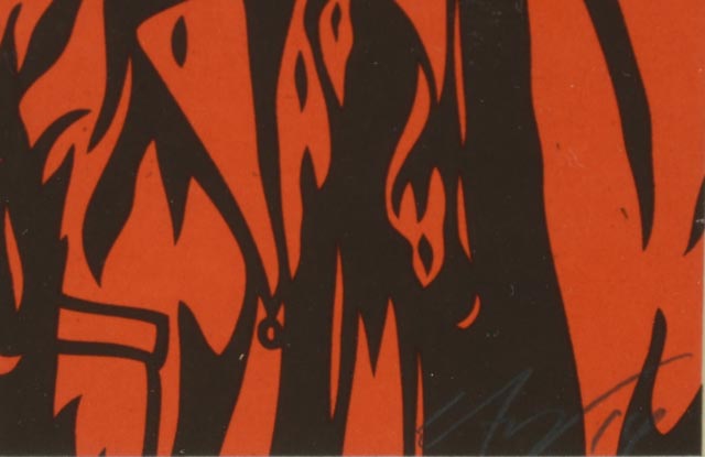 Ernesto Yerena Signed Serigraph "Geronimo"