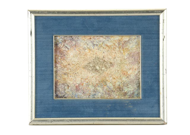 Antonio Fuentes Original Abstract Oil and Sand Painting