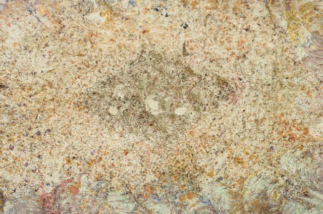 Antonio Fuentes Original Abstract Oil and Sand Painting