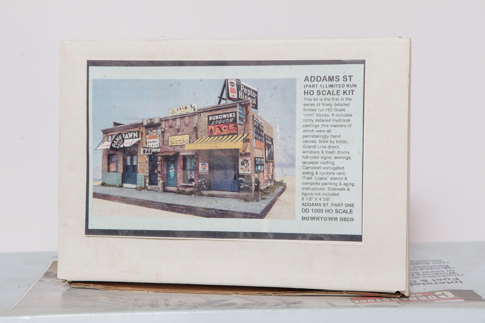 Vintage HO Scale Train Model Scenery Kits in Original Boxes