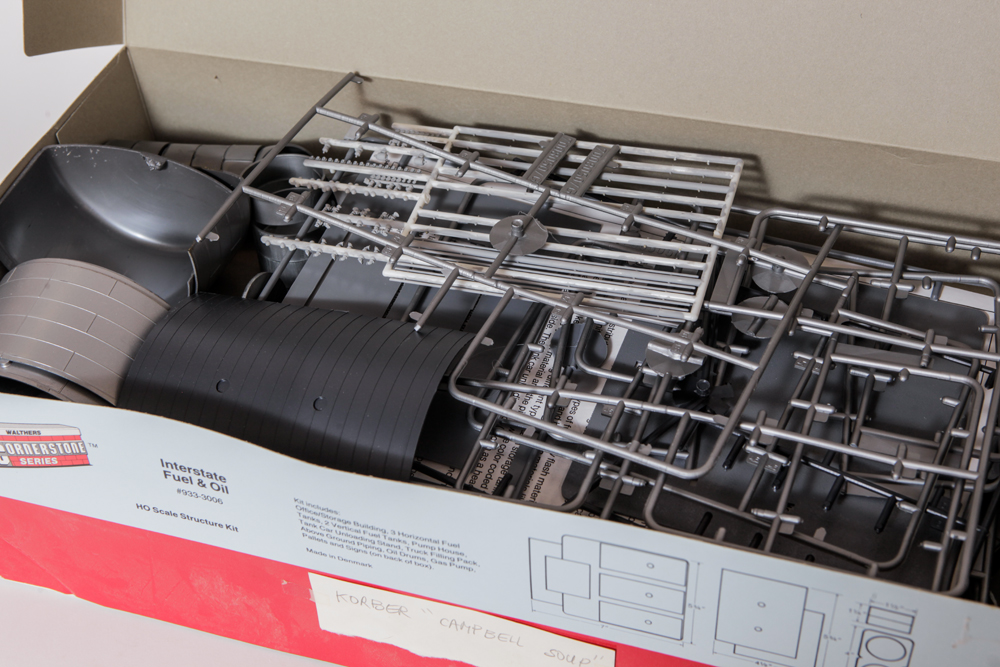 Vintage HO Scale Train Model Scenery Kits in Original Boxes