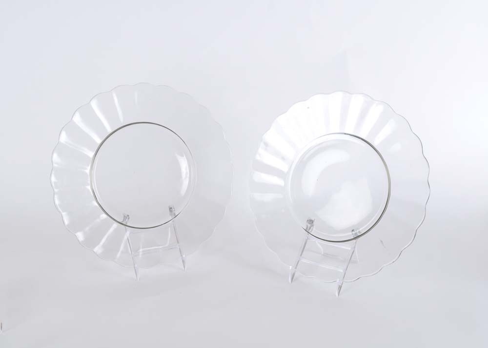 Vintage Trade Continental Hand-Hammered Handled Platter with Trio of Platters