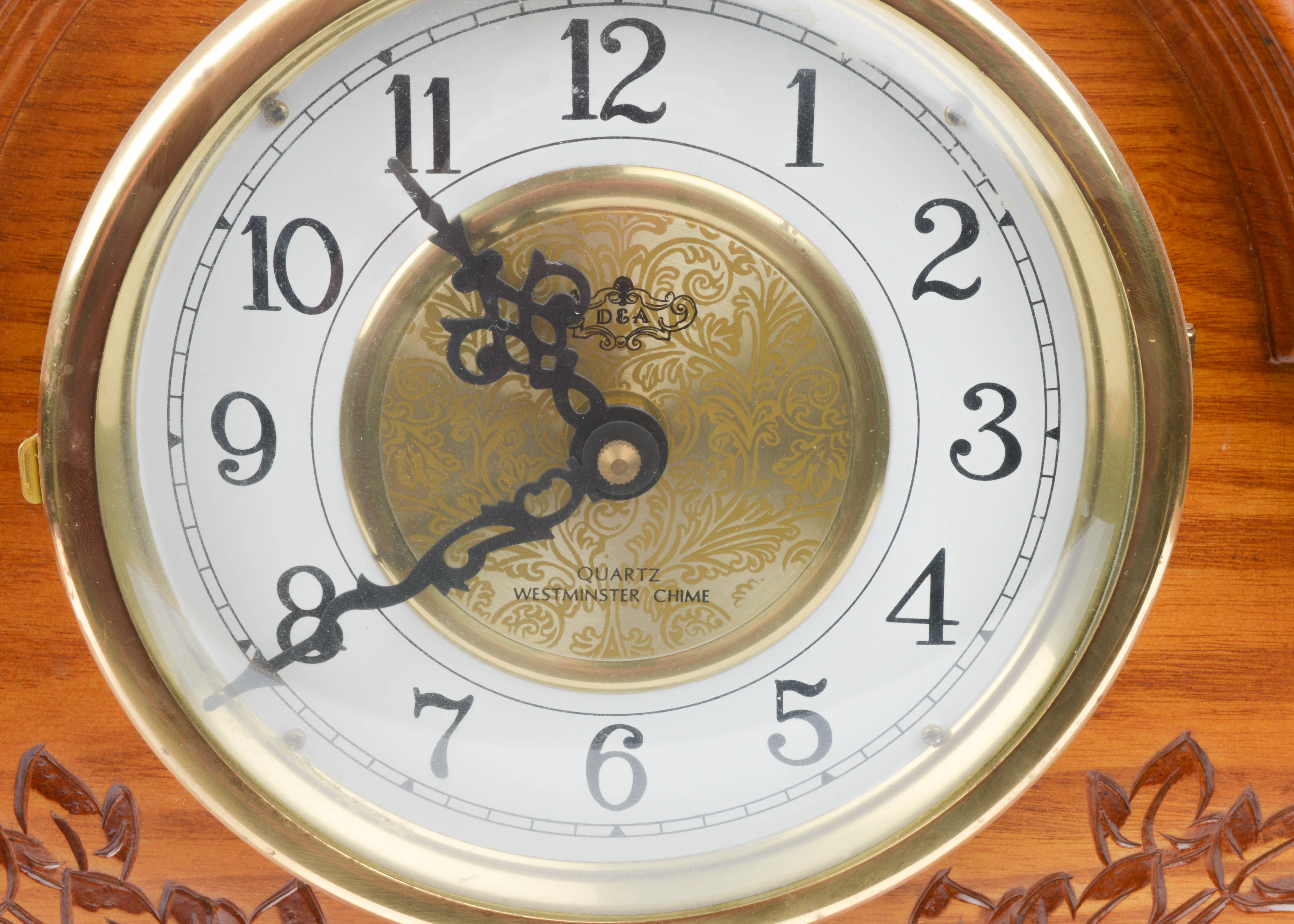 D&A Quartz Westminster Chime Mantel Clock EBTH