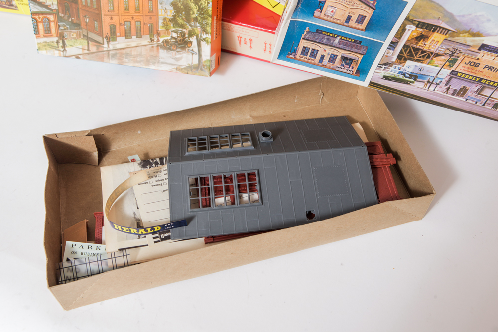 Collection of HO Scale Model Building Kits