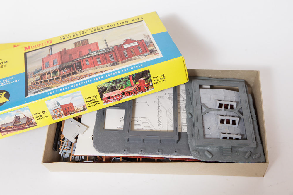 Collection of HO Scale Model Building Kits