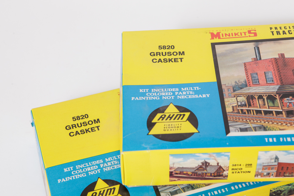 Collection of HO Scale Model Building Kits