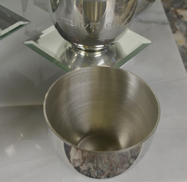 Eleven Pewter Jefferson Cups by Kirk Stieff