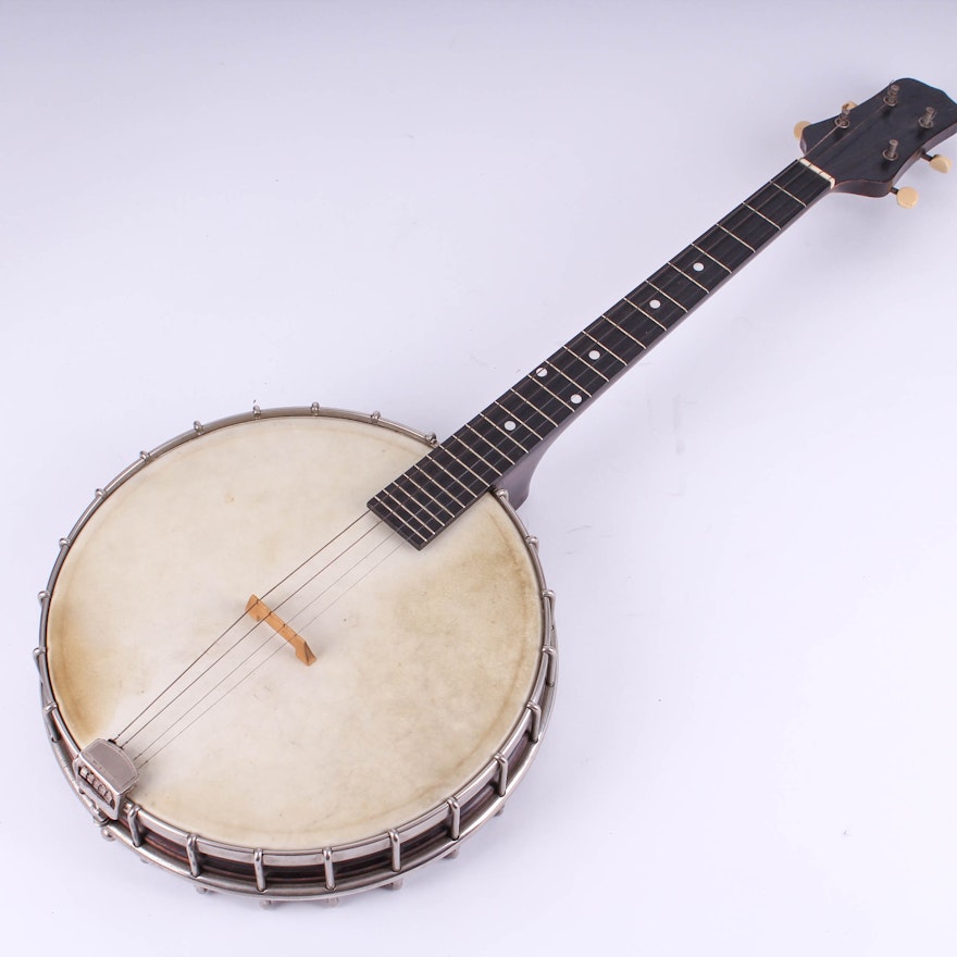 Vintage Gibson 4-String Banjo