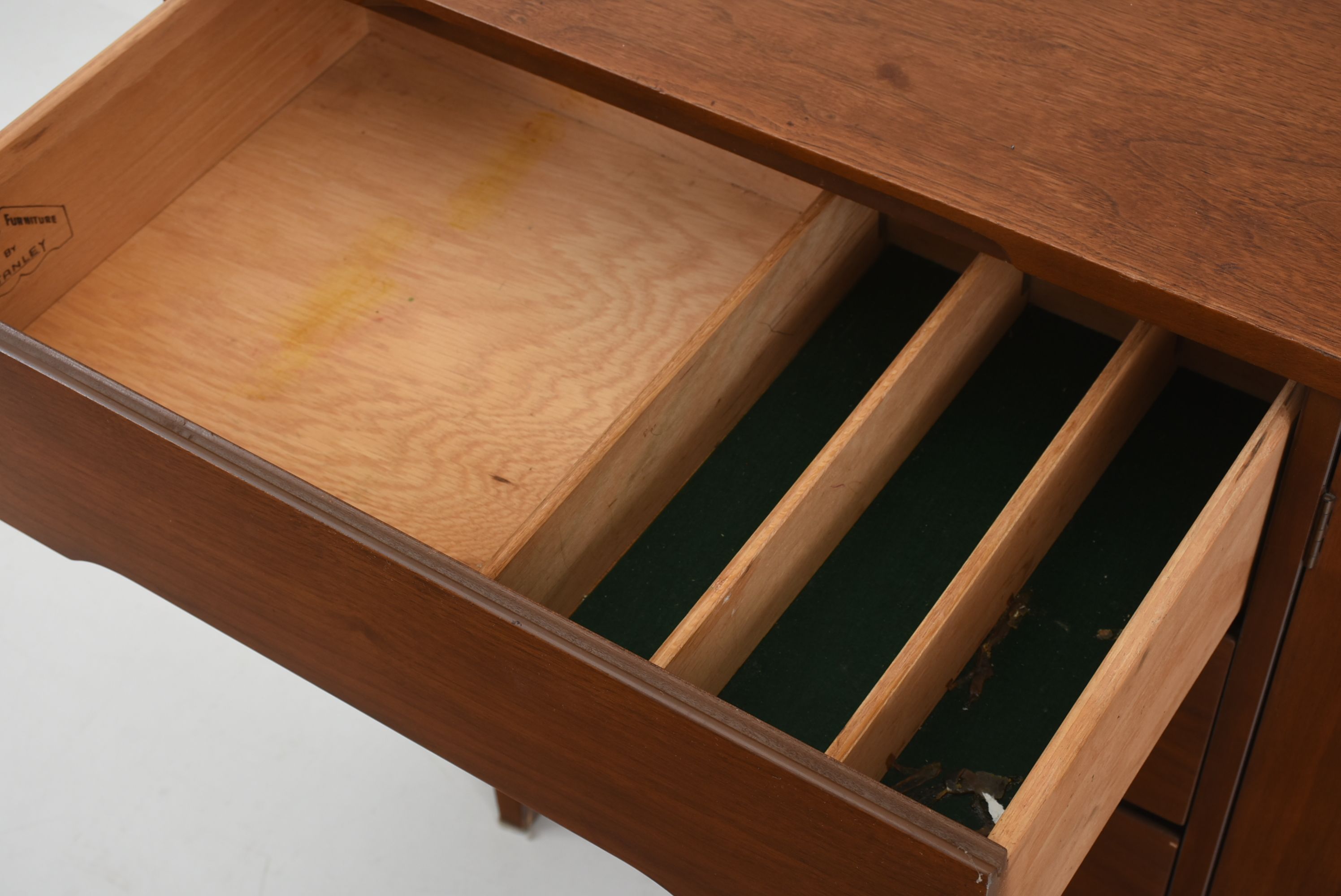 Stanley Modernist Walnut Sideboard