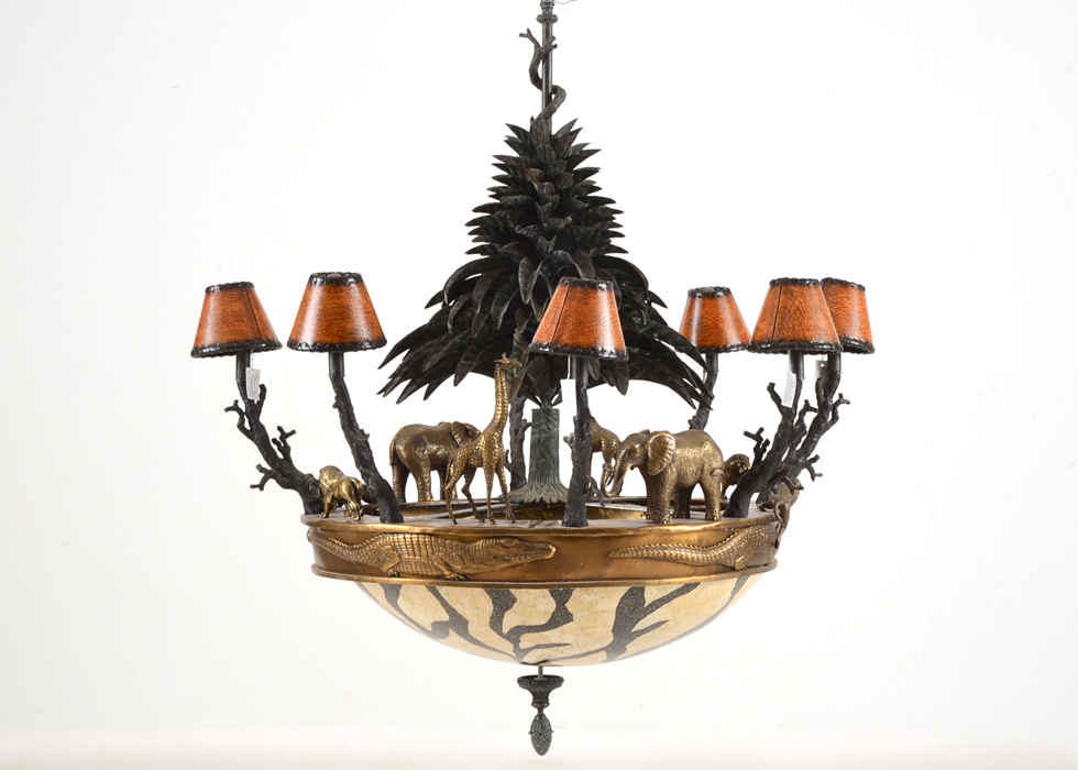 Large Maitland-Smith Chandelier