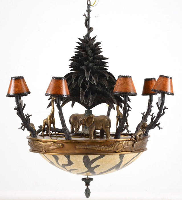Large Maitland-Smith Chandelier