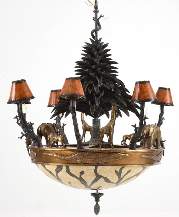 Large Maitland-Smith Chandelier