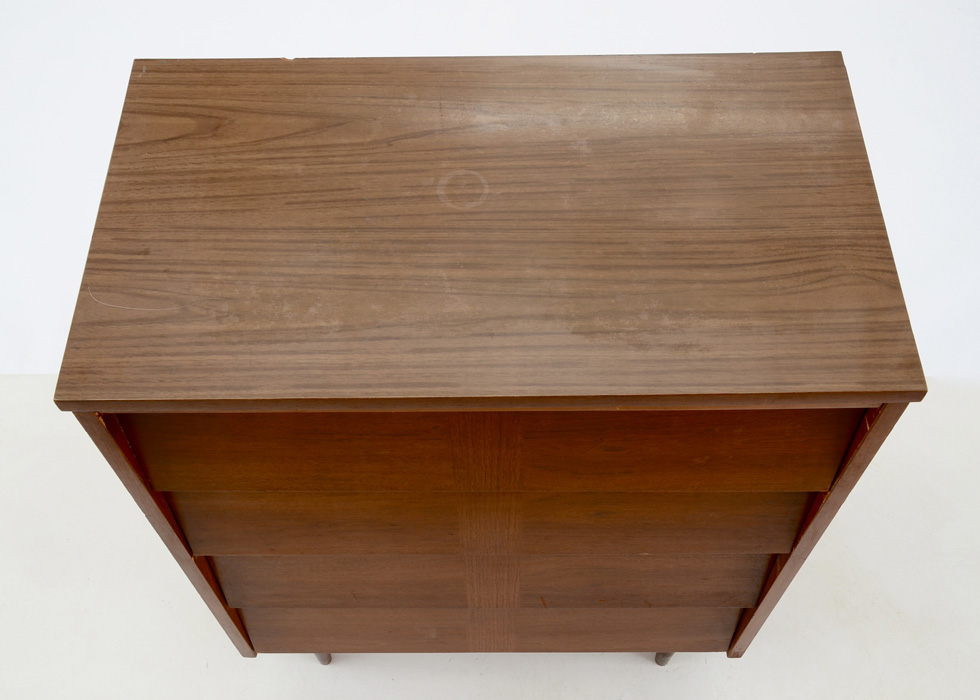 Mid-Century Modern Ward Furniture Walnut Chest