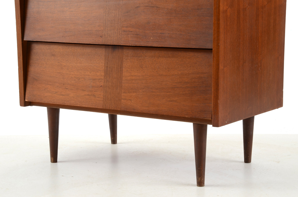 Mid-Century Modern Ward Furniture Walnut Chest