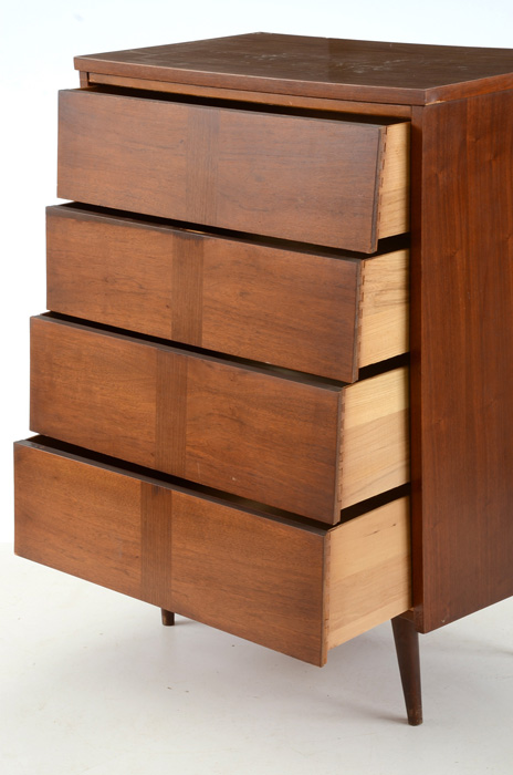 Mid-Century Modern Ward Furniture Walnut Chest